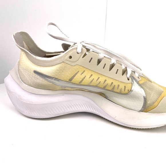 Nike Zoom Gravity Platinum Metallic Yellow Running Shoes BQ3203-001 Size 7 - Picture 9 of 11